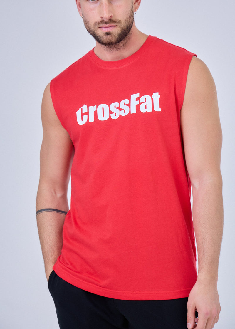 Débardeur Homme Cross Training – Crossfat DC vue 2 — Le Snatch Français