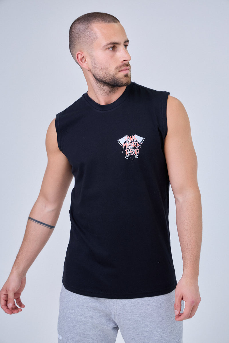 Débardeur Homme Cross Training – Bloody Coton Bio vue 2 — Le Snatch Français