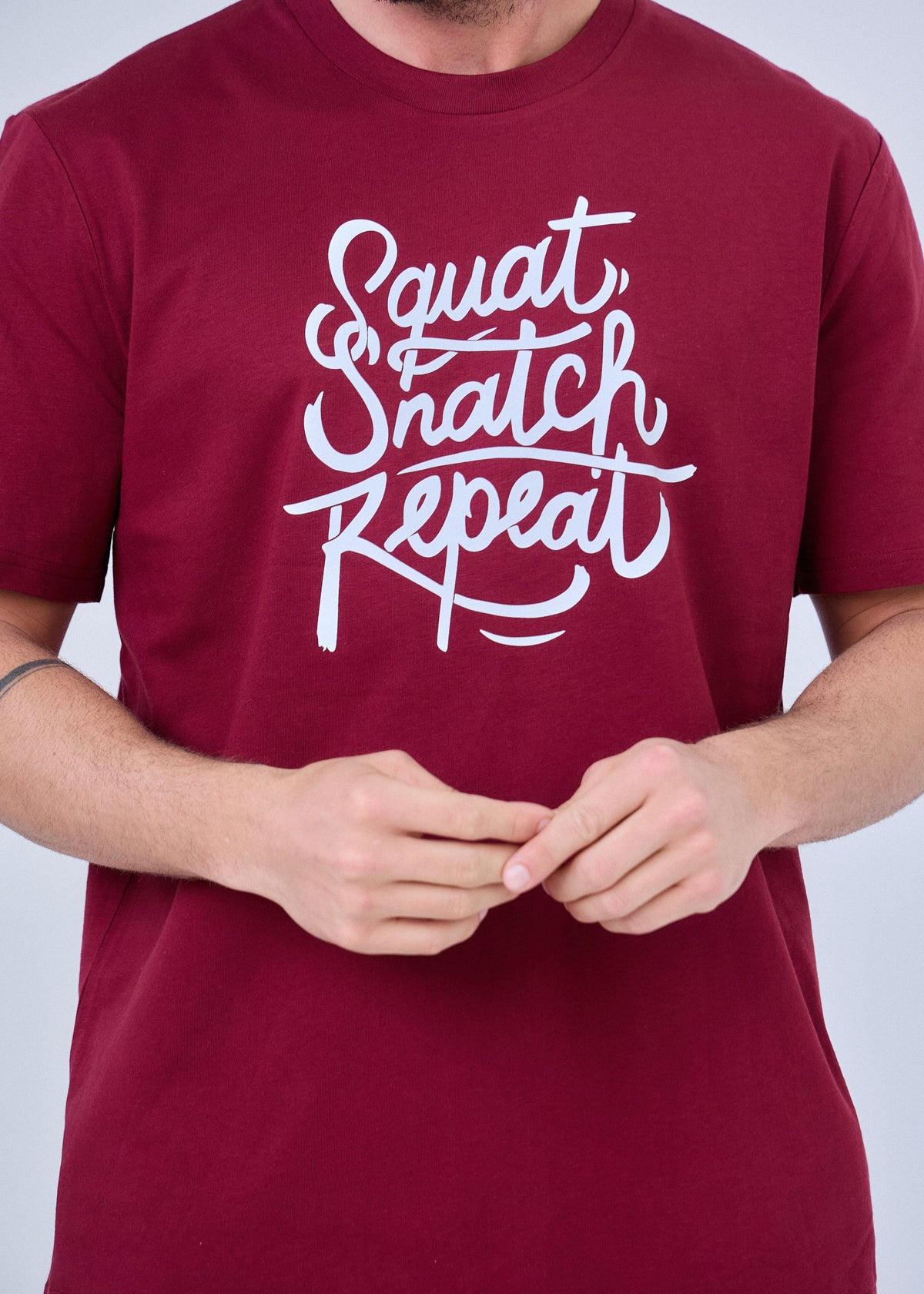 T-shirt homme Cross Training – Squat Snatch Repeat