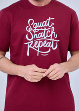 T-shirt homme Cross Training – Squat Snatch Repeat