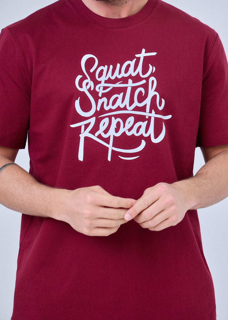 T-shirt homme Cross Training – Squat Snatch Repeat