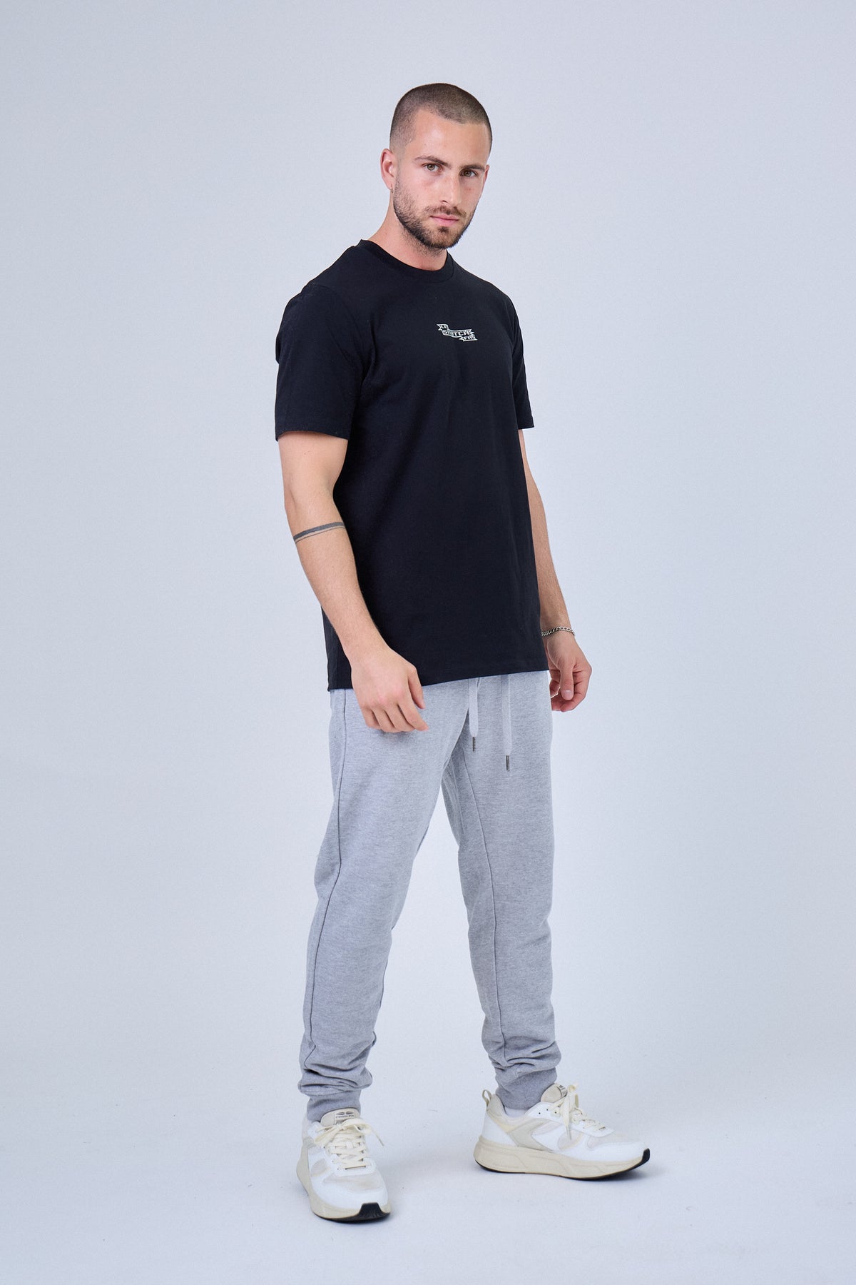 T-Shirt Homme Hybrid Training – Midnight vue 4 — Le Snatch Français