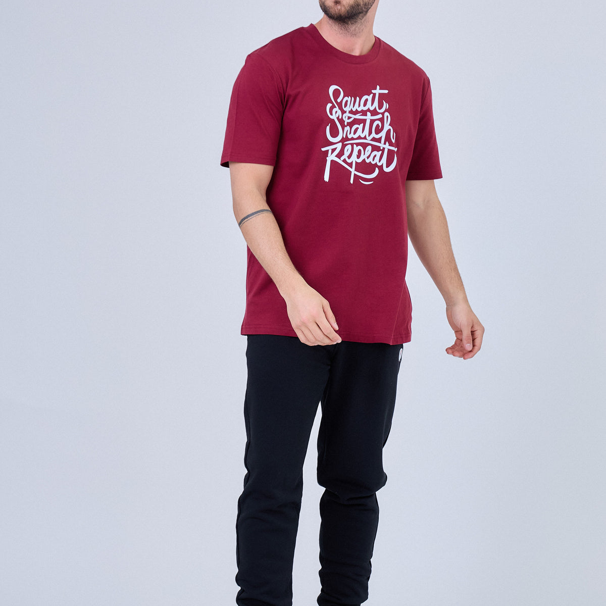 T-Shirt Homme Cross Training – Squat Snatch Repeat