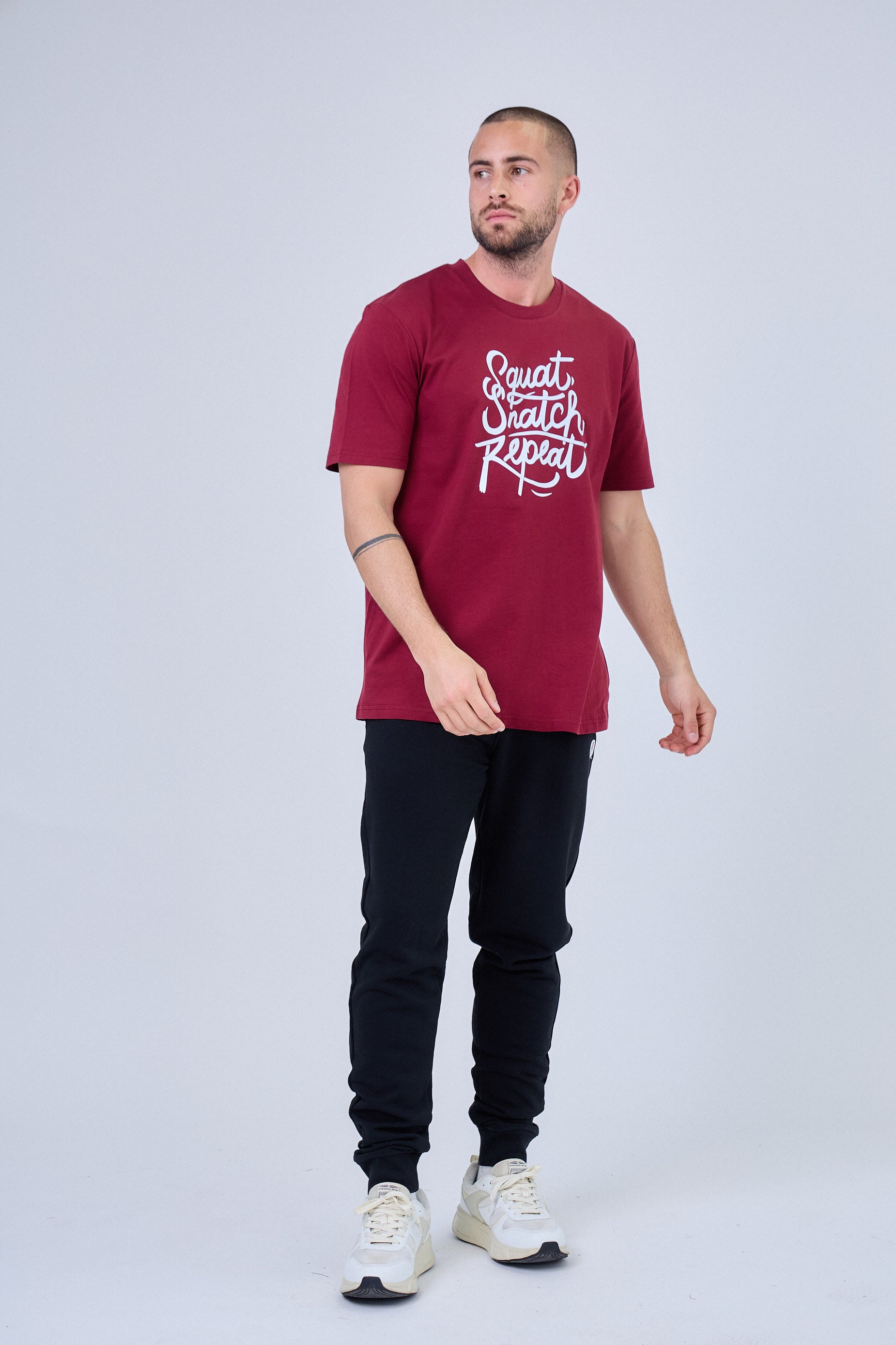 T-SHIRT HOMME - SQUAT SNATCH REPEAT