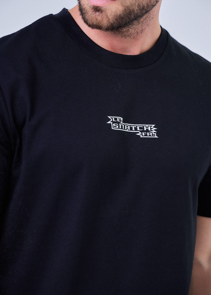 T-Shirt Homme Hybrid Training – Midnight DC vue 2 — Le Snatch Français