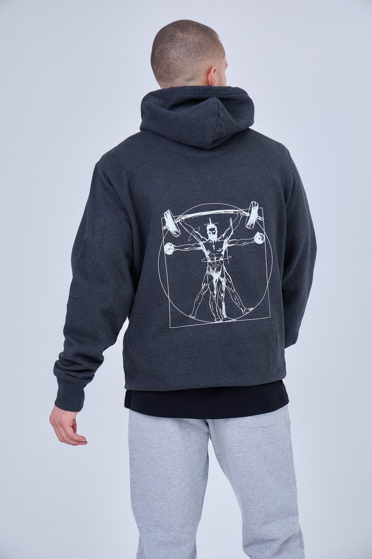 Sweat Homme Hybrid Training – Vitruve Coton Bio