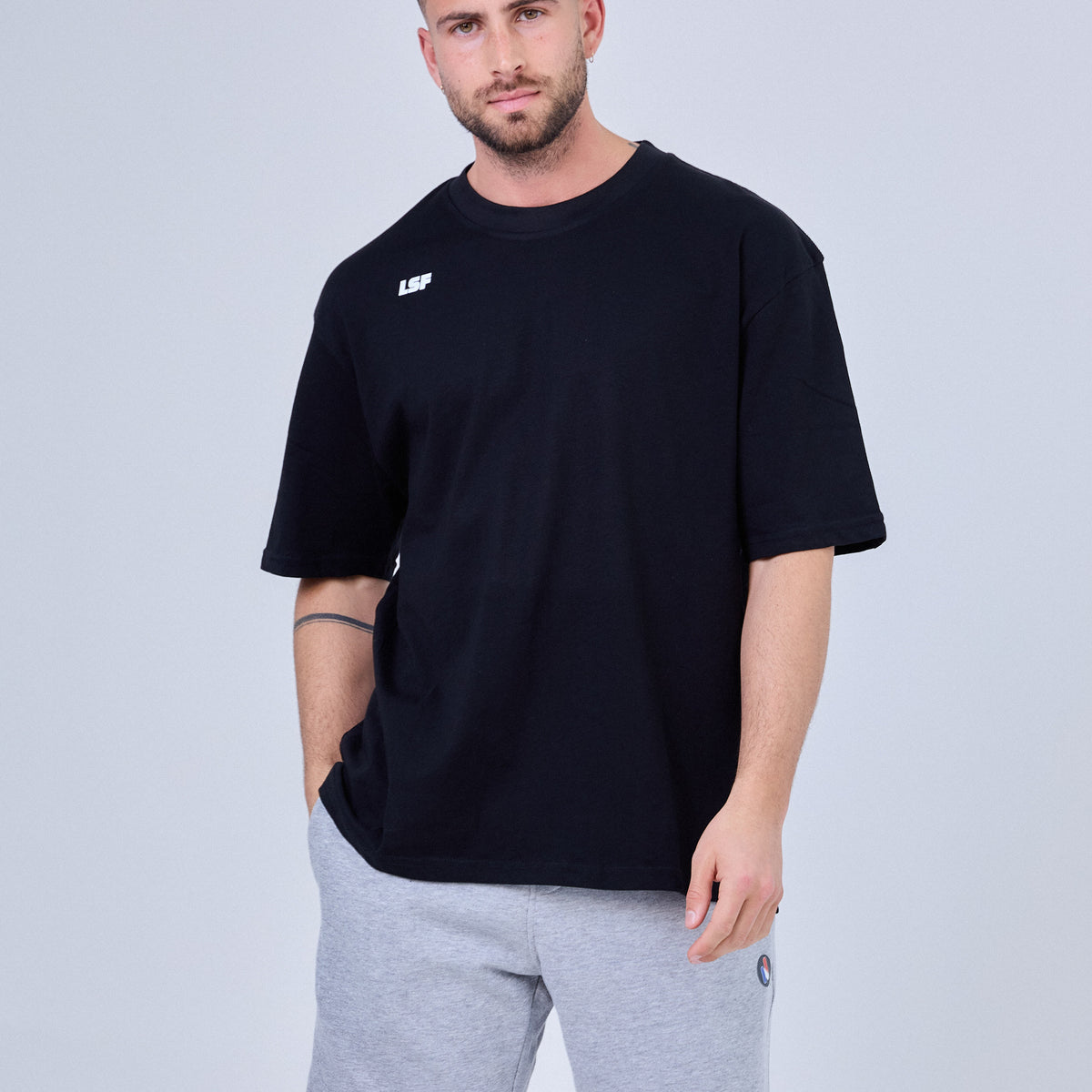 T-Shirt Oversize Homme Cross Training – Vitruve DC