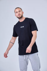 T-Shirt Homme Hybrid Training – Midnight vue 3 — Le Snatch Français