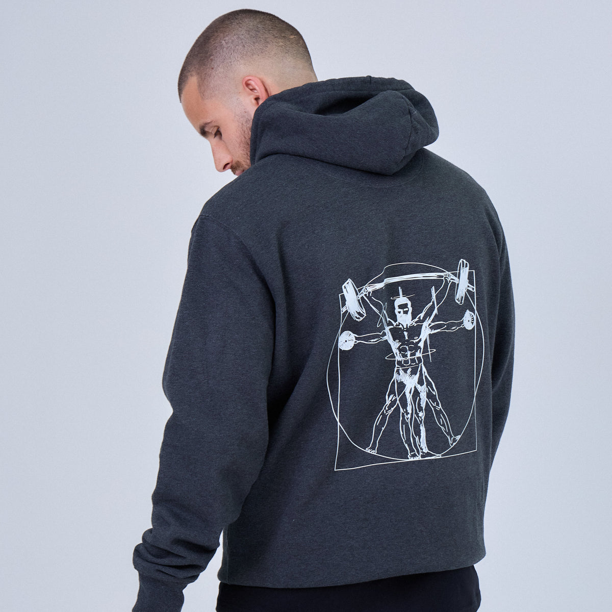 Sweat Homme Hybrid Training – Vitruve Coton Bio