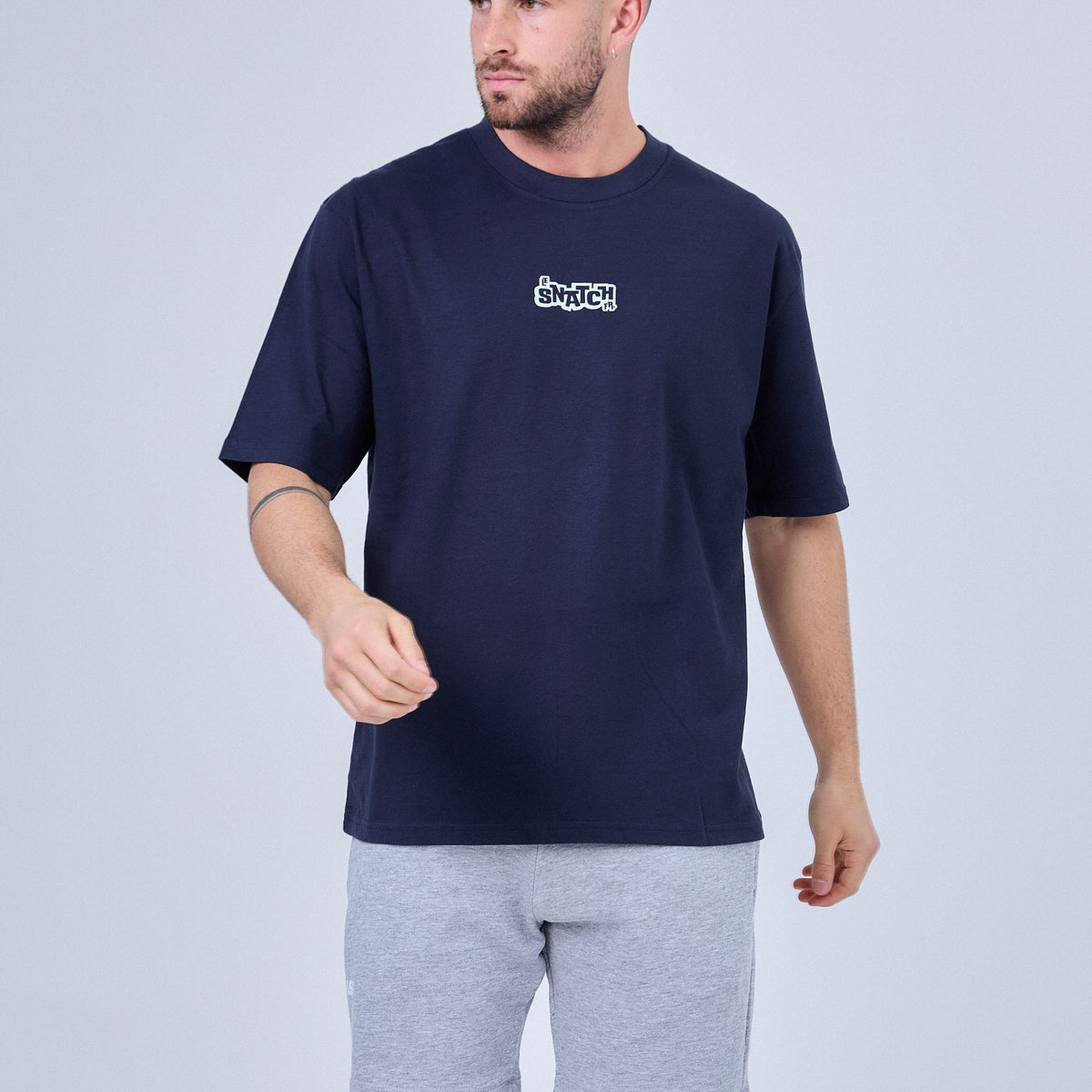 T-Shirt Oversize Homme Cross Training – Sweat Now Shine Later