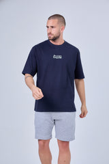 T-Shirt Oversize Homme Hybrid Training – Sweat Now Shine Later vue 4 — Le Snatch Français
