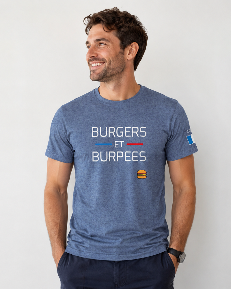 T-Shirt Homme Cross Training – Burgers Et Burpees