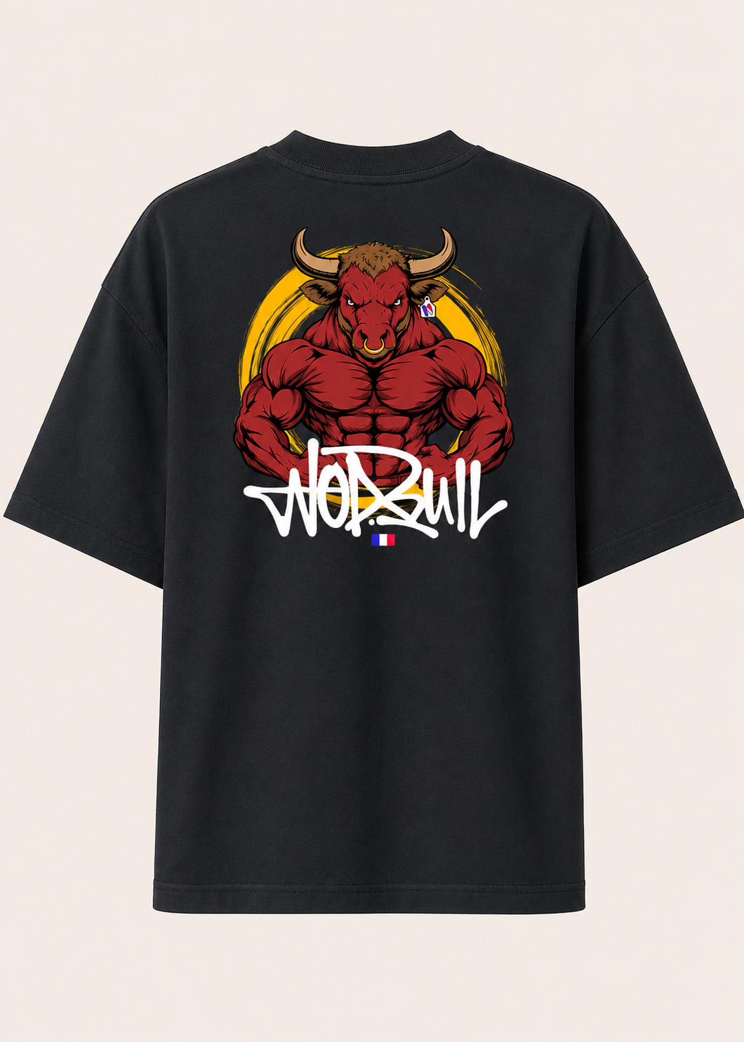 Wod Bull Oversize Noir - dos