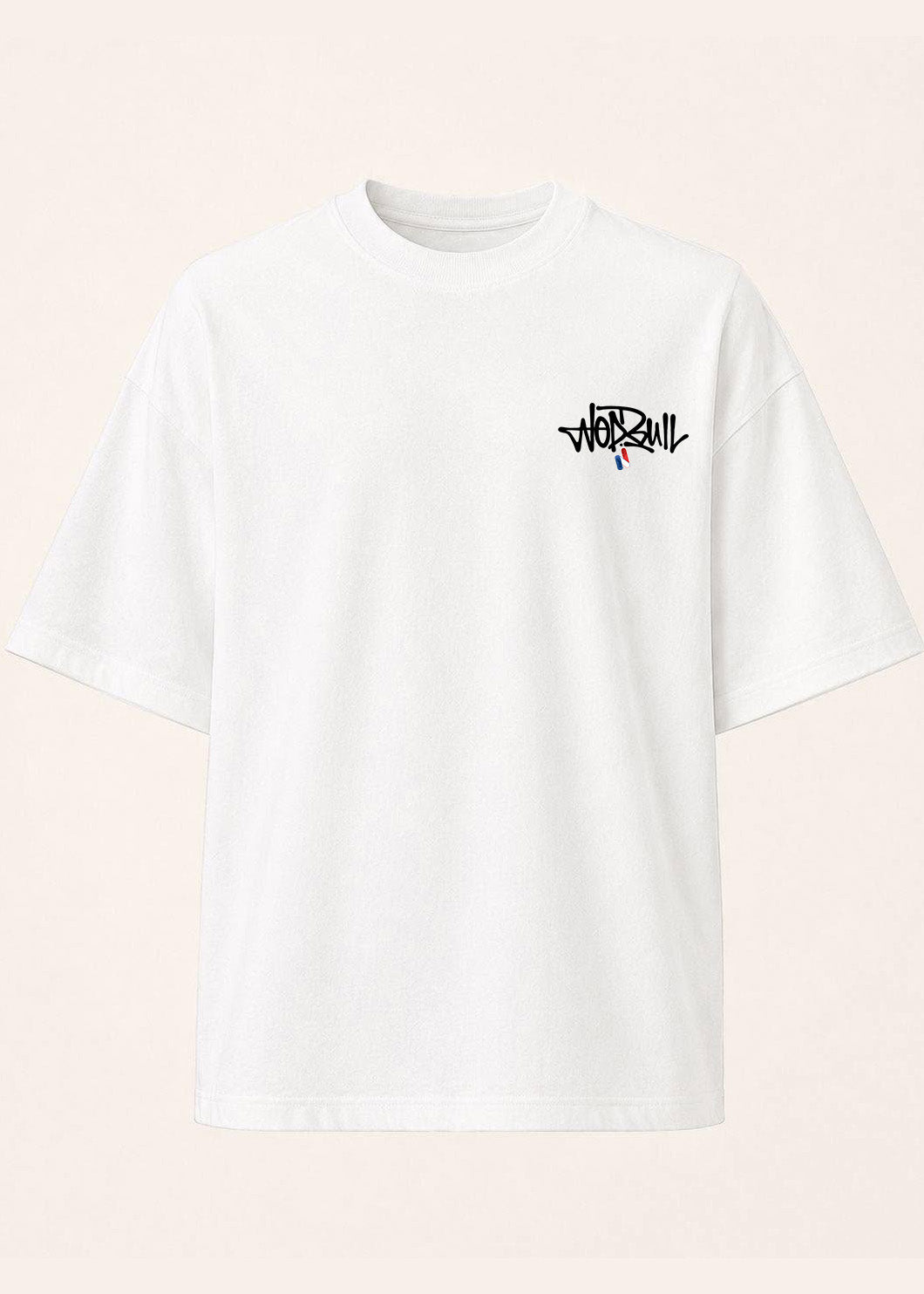 Wod Bull Oversize Blanc - face