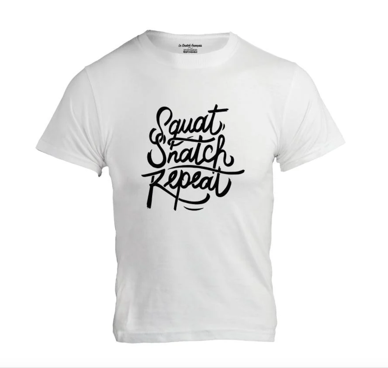 T-SHIRT HOMME - SQUAT SNATCH REPEAT