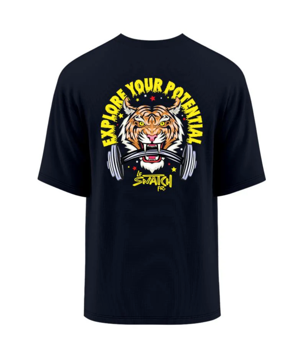 T-SHIRT SPORT OVERSIZE - EXPLORE YOUR POTENTIAL