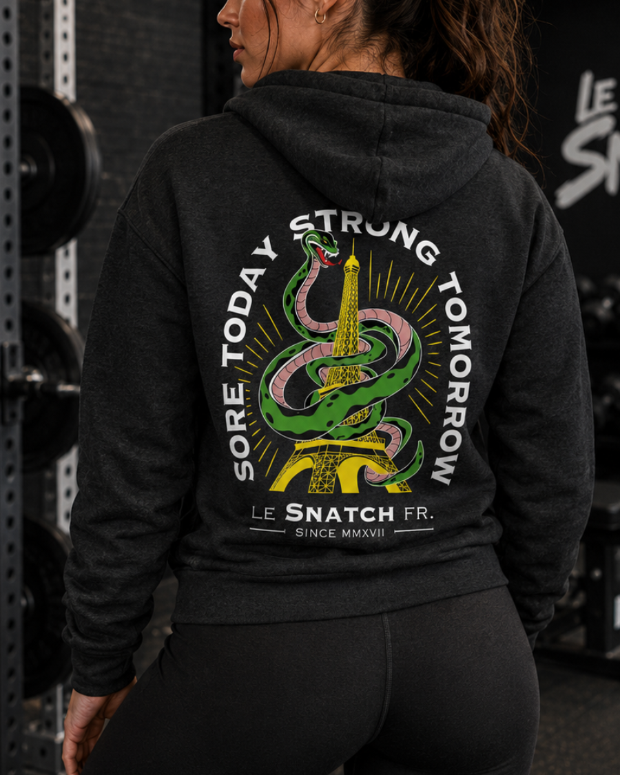 SWEAT-SHIRT FEMME POUR CROSSTRAINING - STRONG TOMORROW
