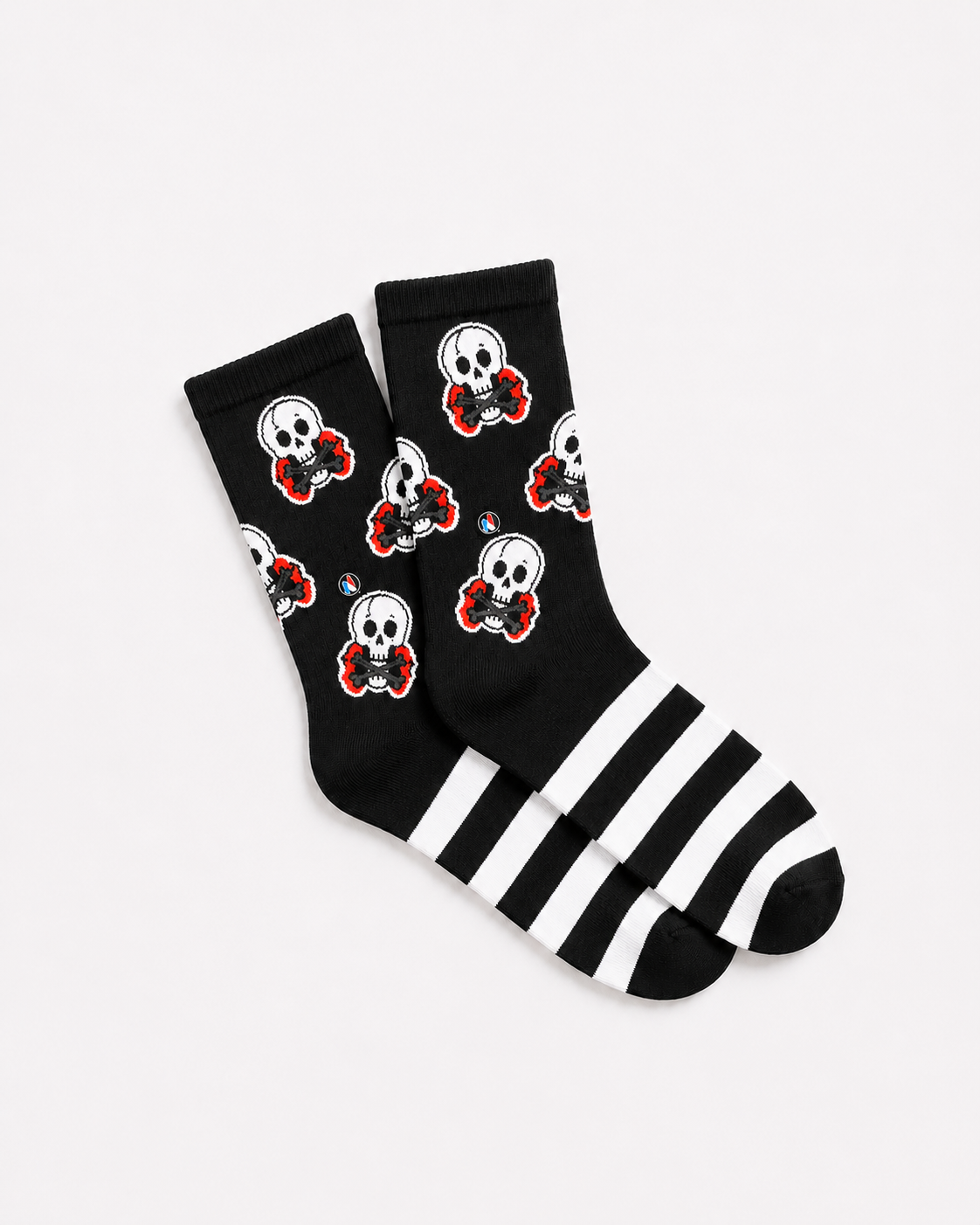 Chaussettes Cross Training – Skull Coton Bio