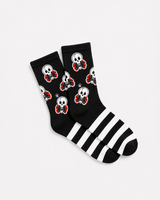 Chaussettes Cross Training – Skull Coton Bio – Le Snatch Français