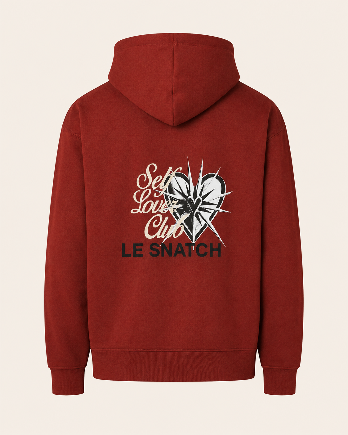 Sweat cross training Self Lover Club – coloris Bordeaux – Le Snatch Français