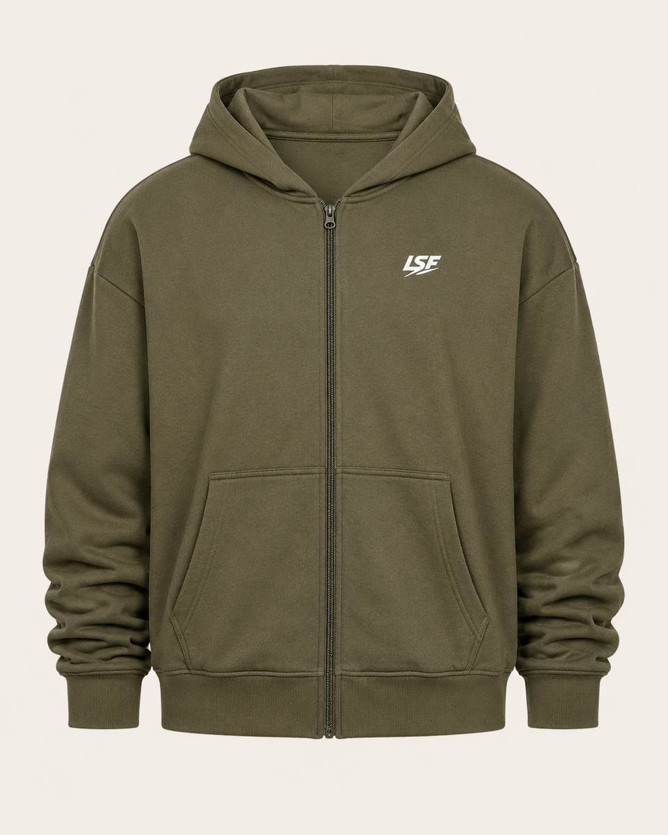 Sweat Zippé Homme Cross Training – Atlas Coton Bio