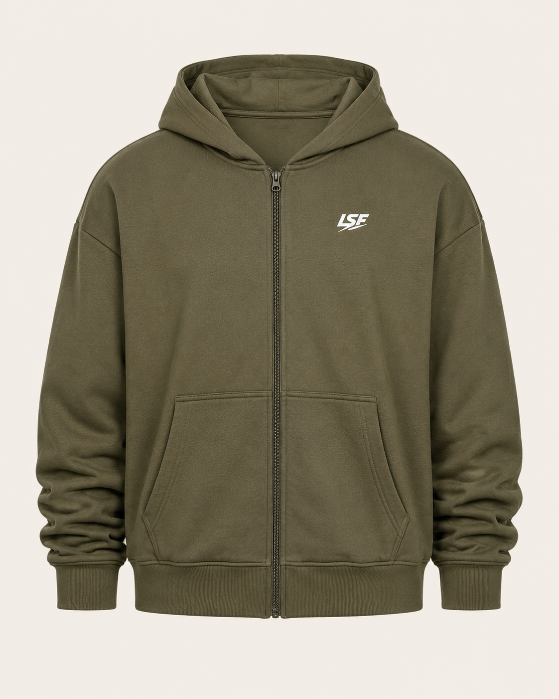 Sweat homme cross training Atlas – coloris Khaki – Le Snatch Français