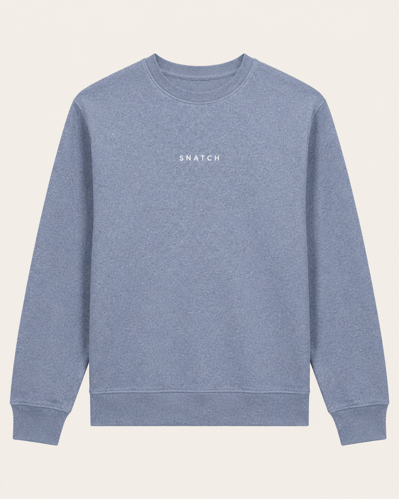 Sweat cross training Snatch – coloris Bleu Chiné – Le Snatch Français