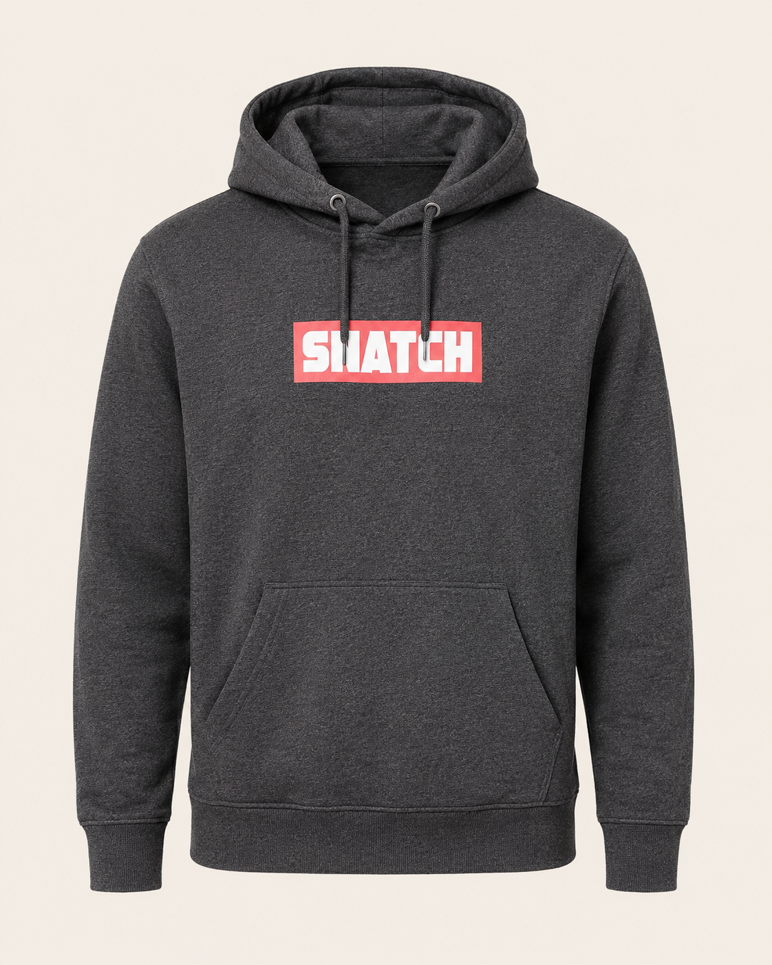 Sweat homme cross training Snatch Label – coloris Noir chiné – Le Snatch Français