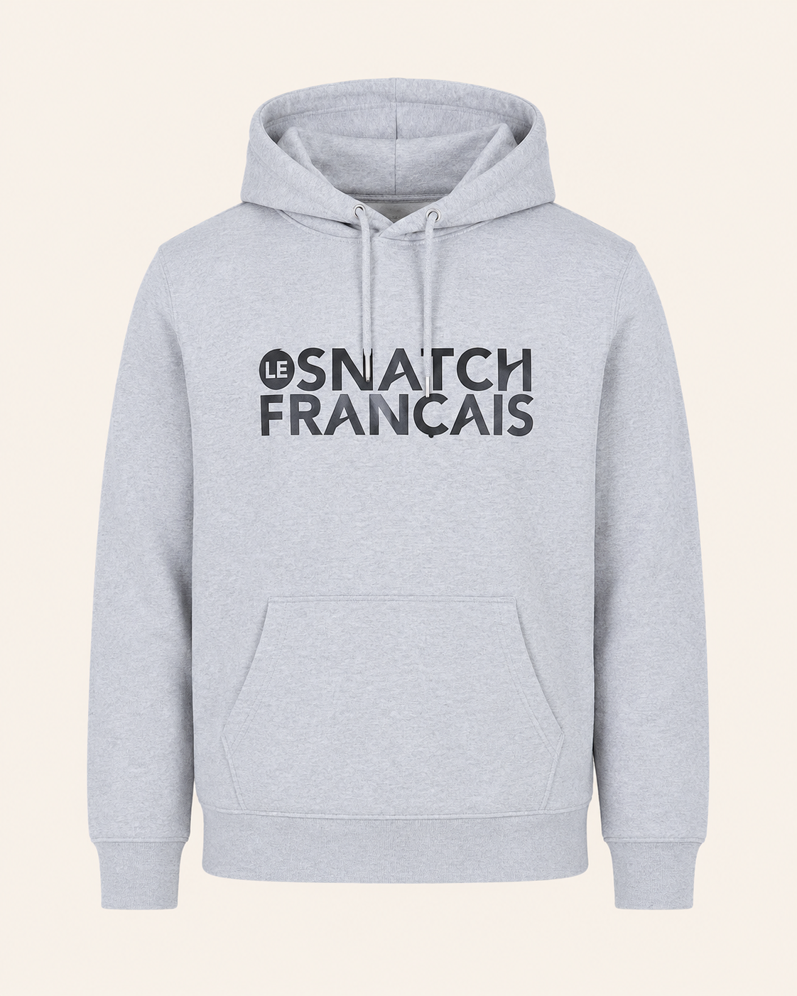 Sweat homme cross training Snatch Evolution – coloris Gris chiné – Le Snatch Français