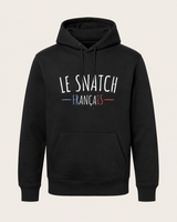 Sweat Homme Cross Training – Le Snatch Français Coton Bio — visuel produit 5 – coloris Noir – Le Snatch Français