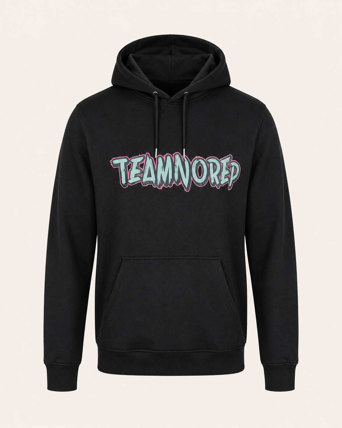 SWEAT-SHIRT HOMME - TEAM NO REP — visuel produit 3 – coloris Noir – Le Snatch Français