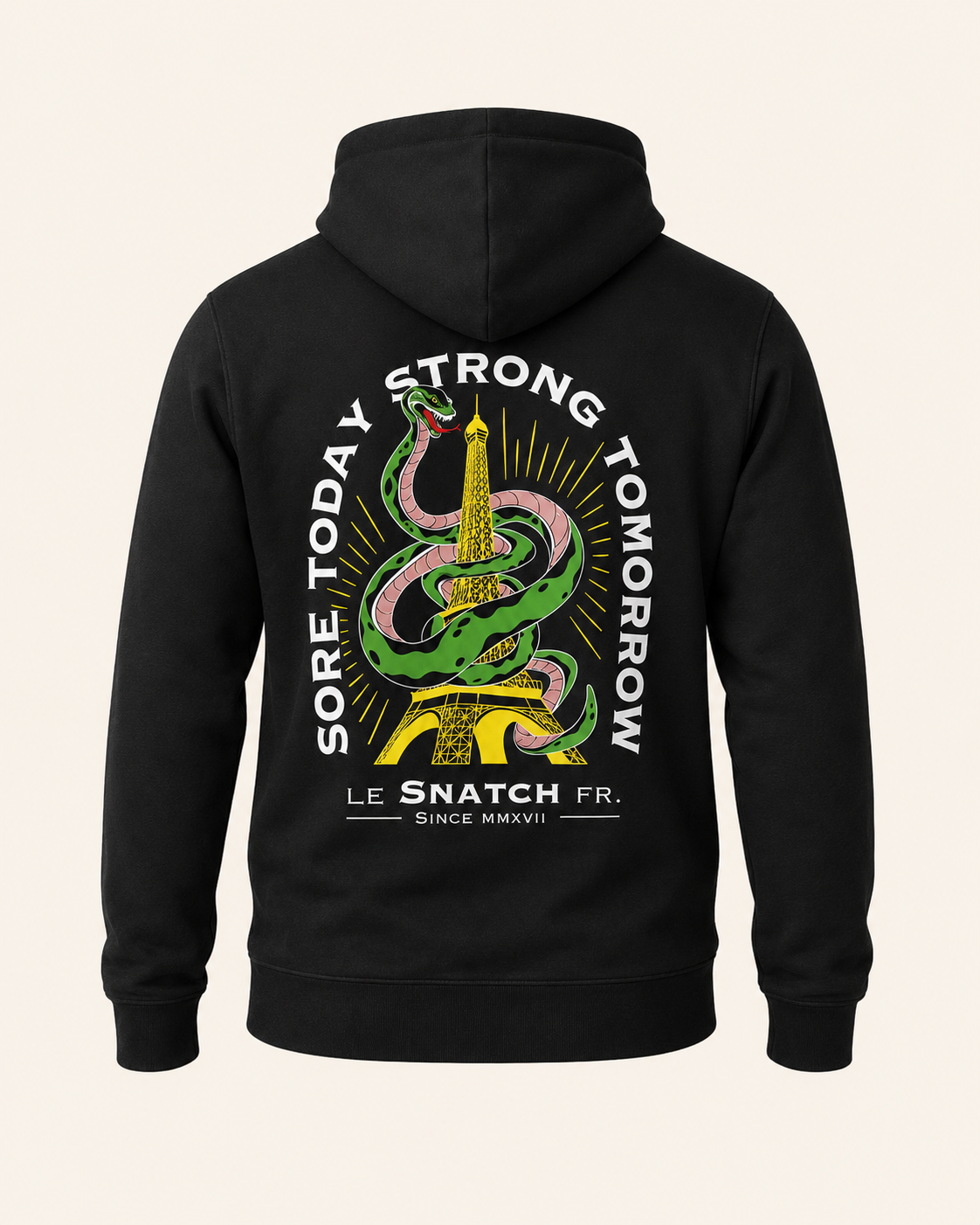 SWEAT-SHIRT HOMME POUR CROSSTRAINING - STRONG TOMORROW — visuel produit 3