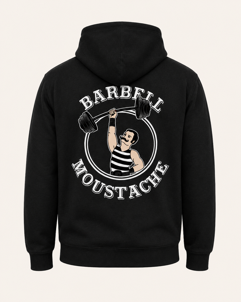 SWEAT-SHIRT HOMME POUR CROSSTRAINING - BARBELL MOUSTACHE