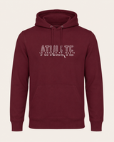 Sweat Homme Cross Training – Athlete LSF Coton Bio — visuel produit 6 – coloris Bordeaux – Le Snatch Français