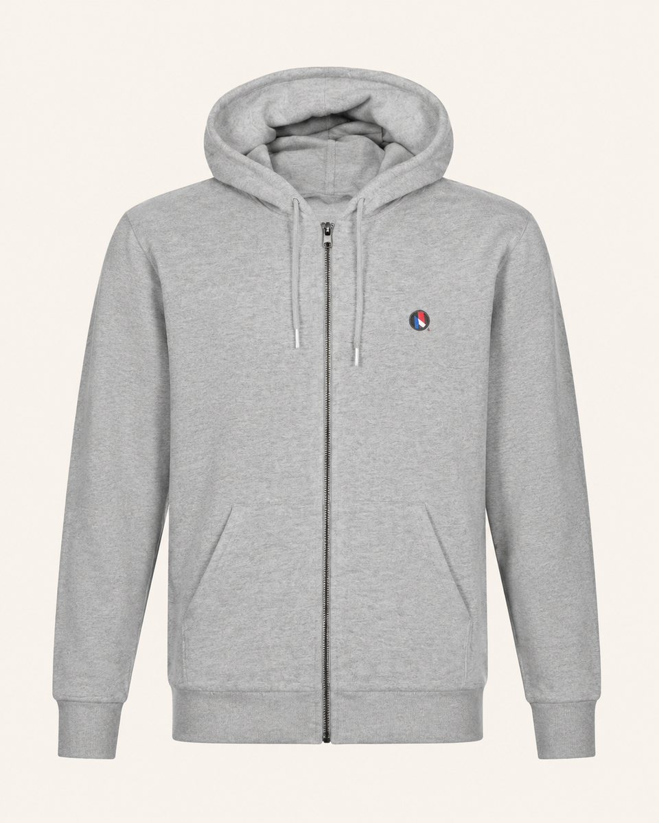 Sweat Zippé Homme Cross Training – Coton Bio