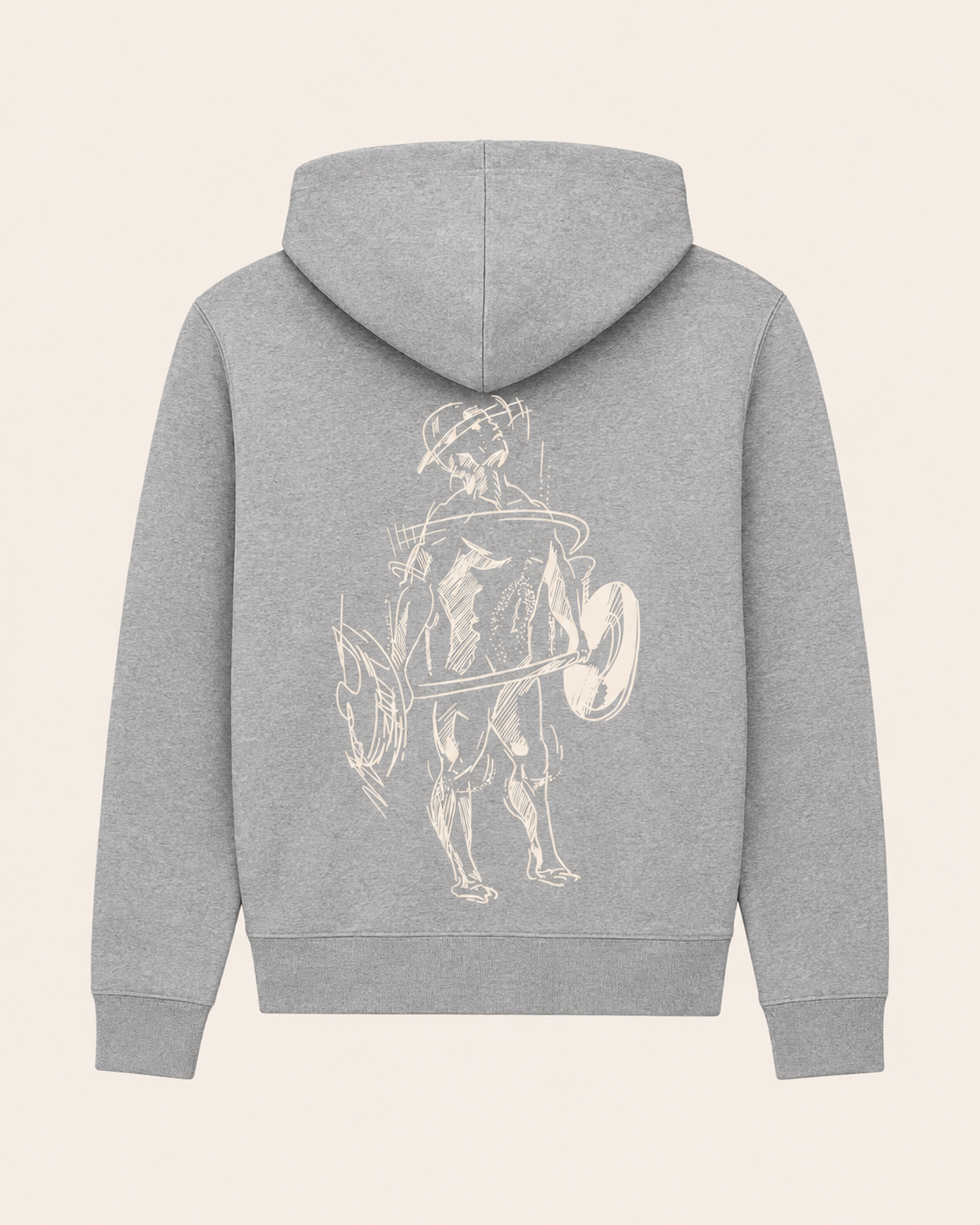 Sweat Zippé Homme Cross Training – Snatcheur Coton Bio