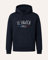 Sweat Homme Cross Training – Le Snatch Français Coton Bio — visuel produit 6 – coloris Navy – Le Snatch Français