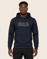 Sweat Homme Cross Training – Athlete LSF Coton Bio — visuel produit 4 – coloris Navy – Le Snatch Français