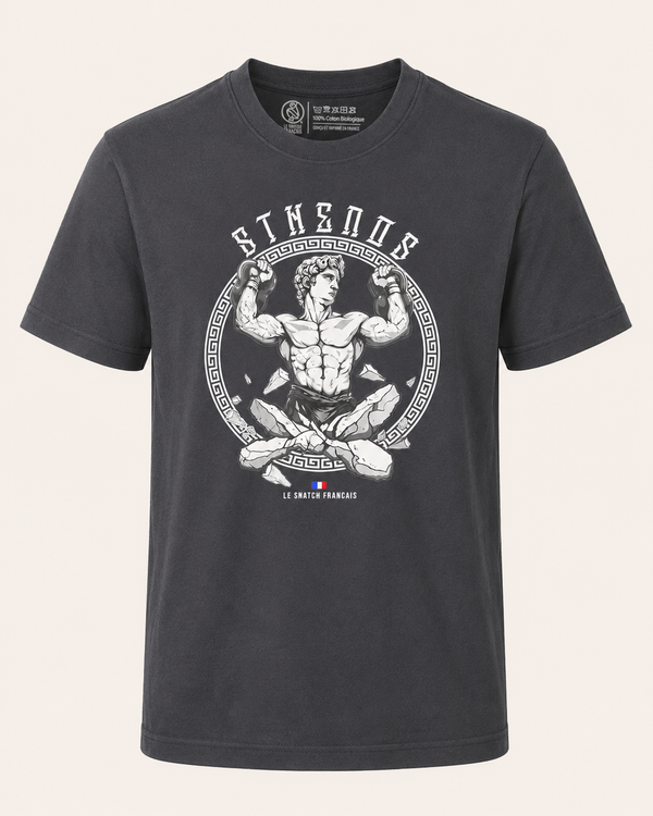 T-shirt unisexe cross training Sthenos × Watty – Le Snatch Français