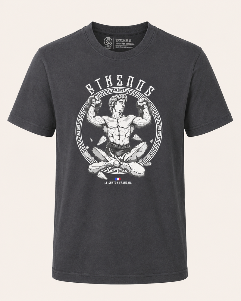 T-shirt unisexe cross training Sthenos × Watty – Le Snatch Français