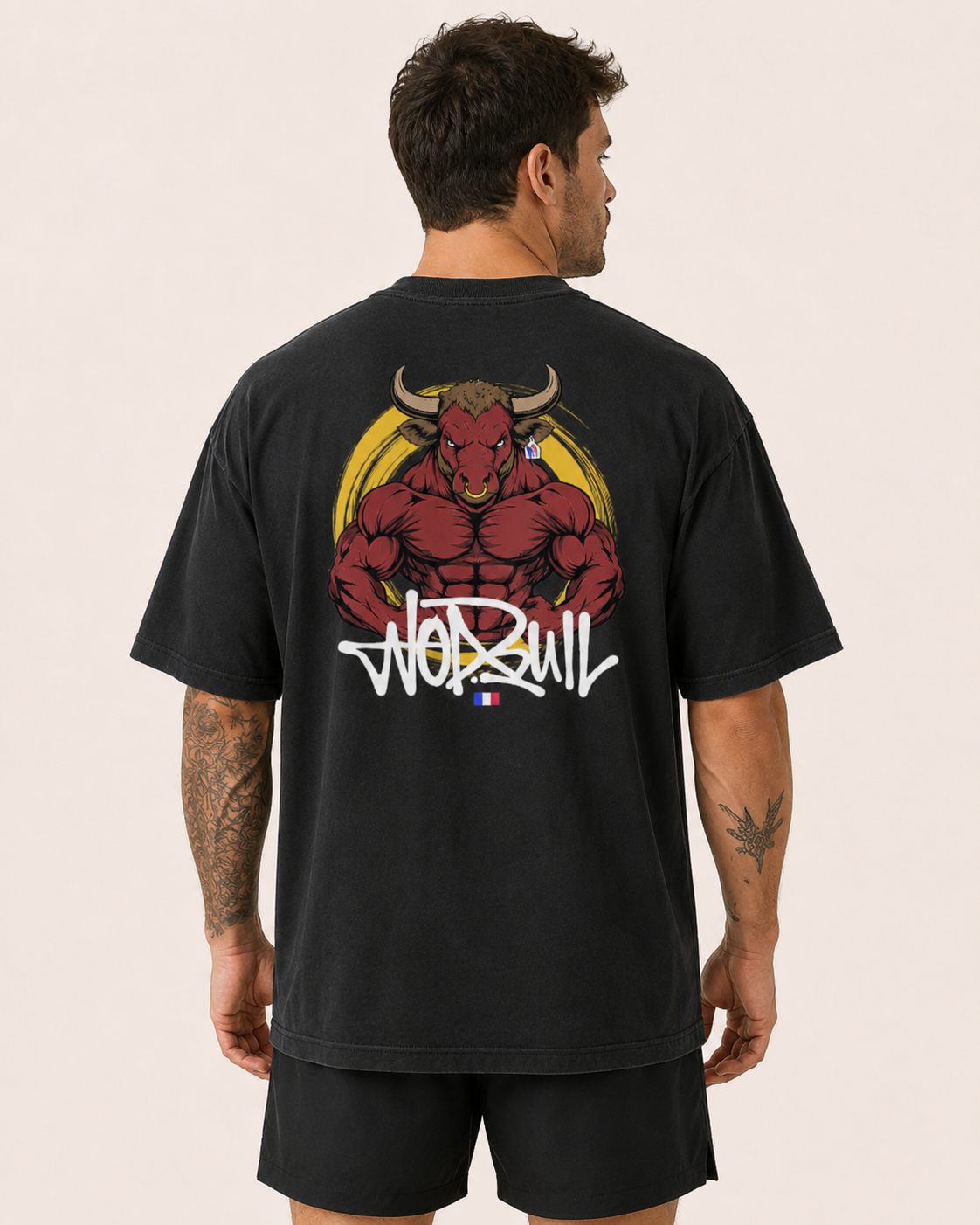 T-Shirt Oversize Homme Cross Training – Wod Bull