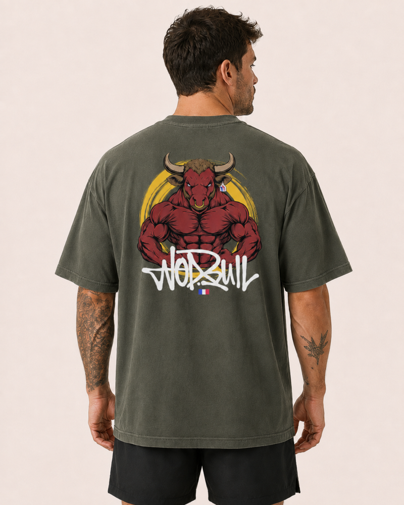 T-Shirt Oversize Homme Cross Training – Wod Bull