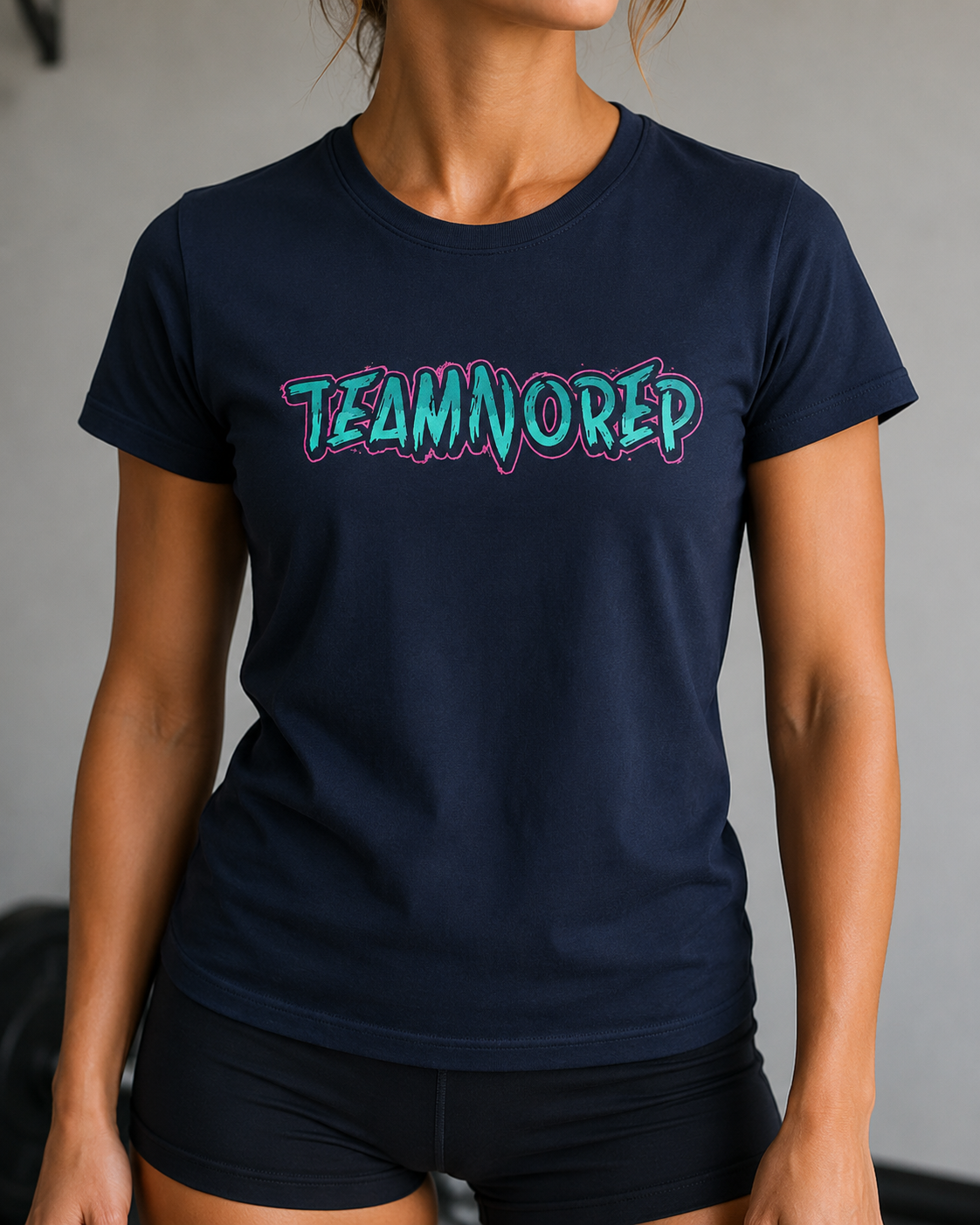 T-Shirt Femme Cross Training – Team No Rep Coton Bio