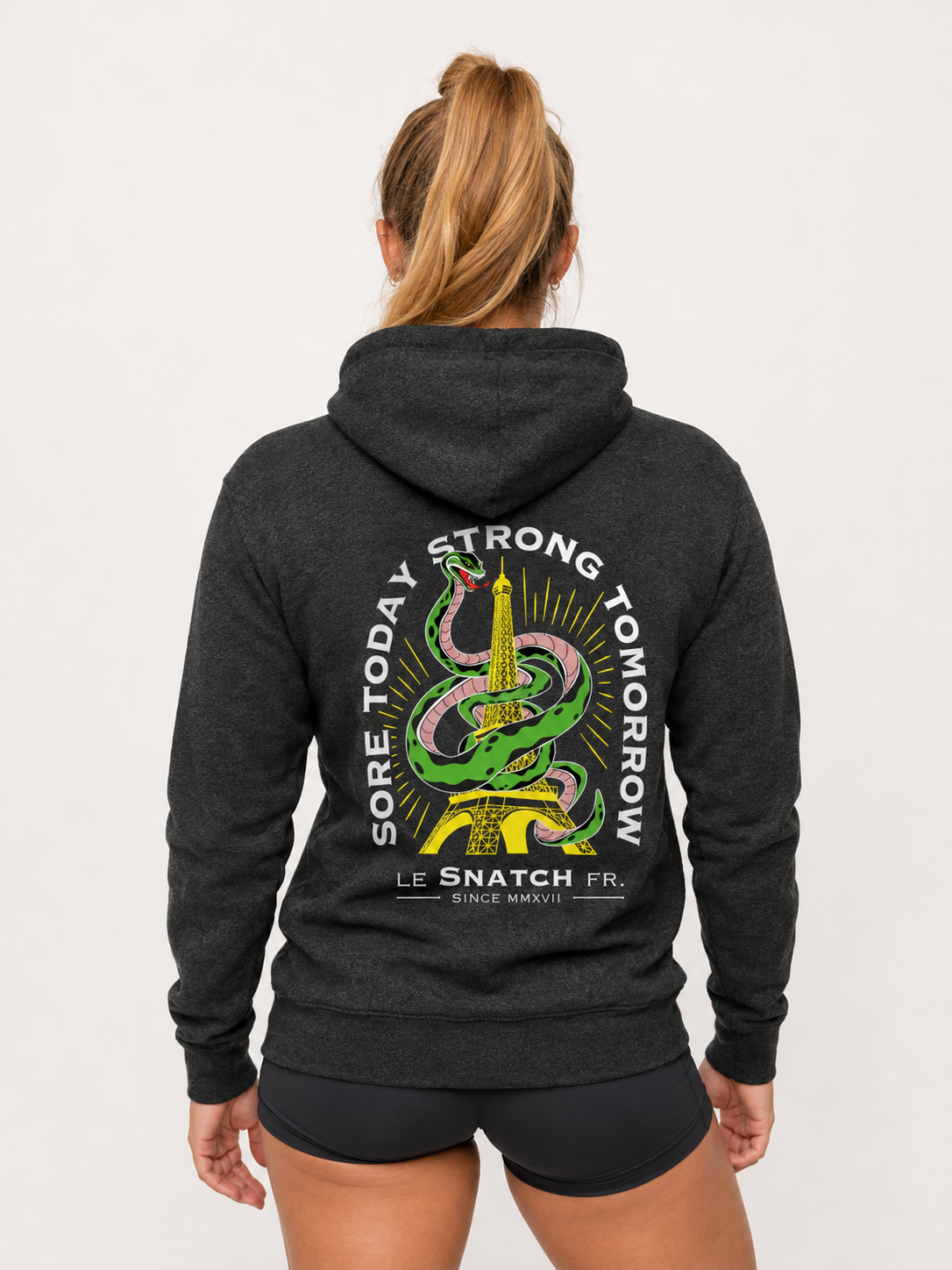 SWEAT-SHIRT FEMME POUR CROSSTRAINING - STRONG TOMORROW