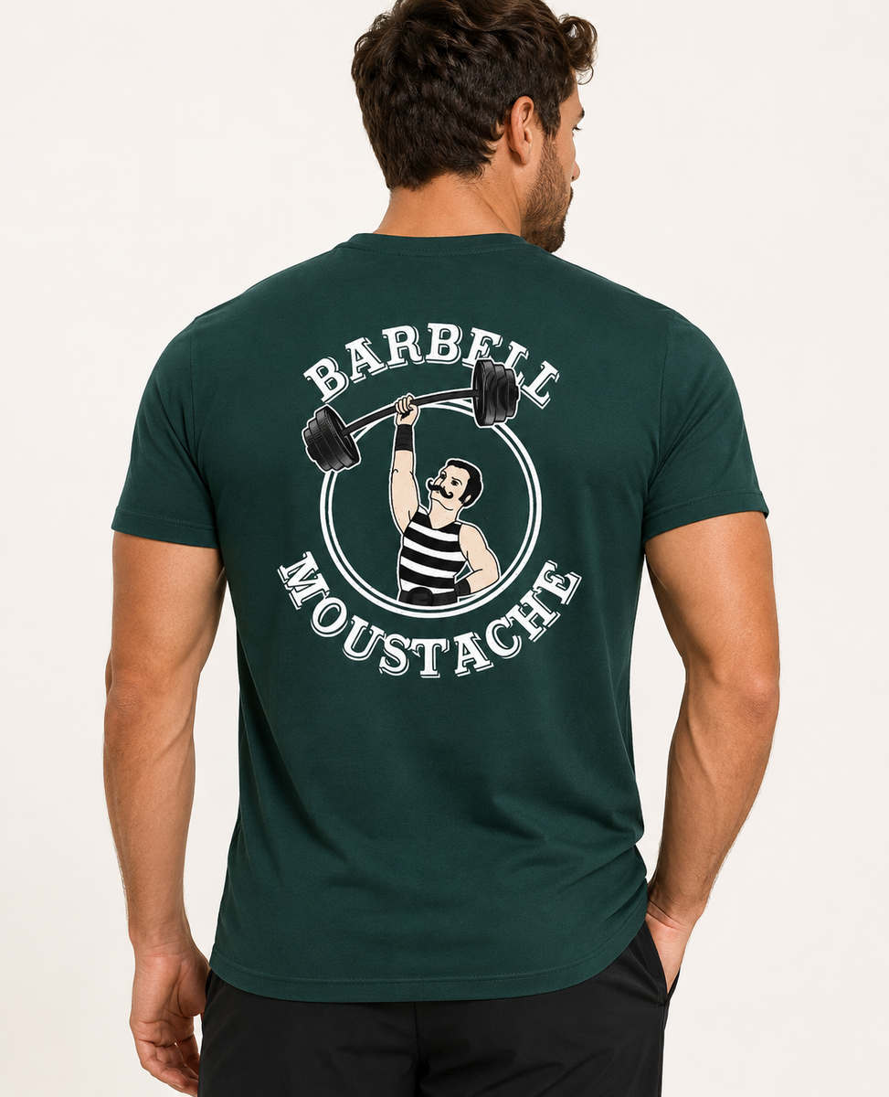 T-Shirt Homme Cross Training – Barbell Moustache