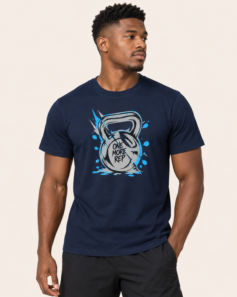 T-Shirt Nativ Homme Cross Training – WET Coton Bio – coloris Navy – Le Snatch Français