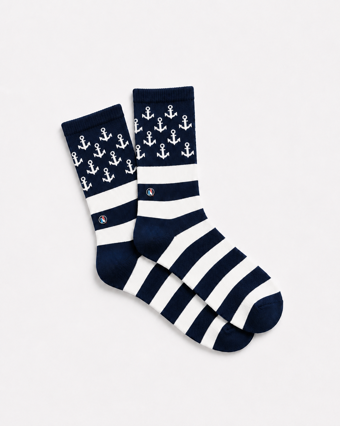 Chaussettes Cross Training – Marin Coton Bio