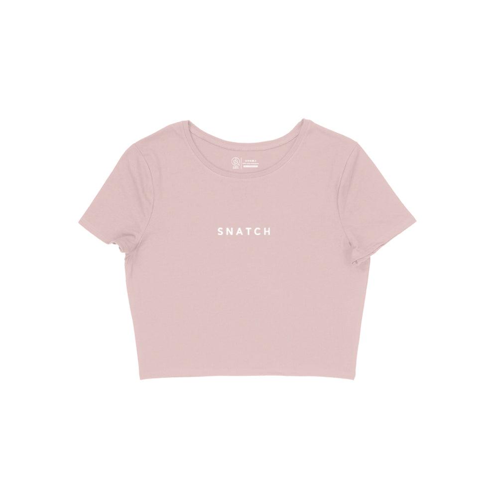 Crop Top Femme Cross Training – Snatch Coton Bio
