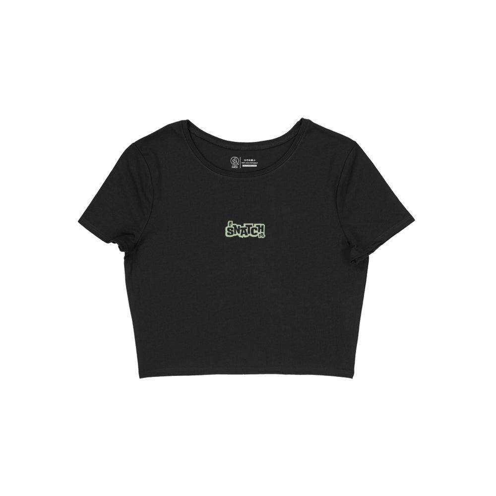 Crop Top Femme Cross Training – Sweat Now Shine Later Coton Bio
