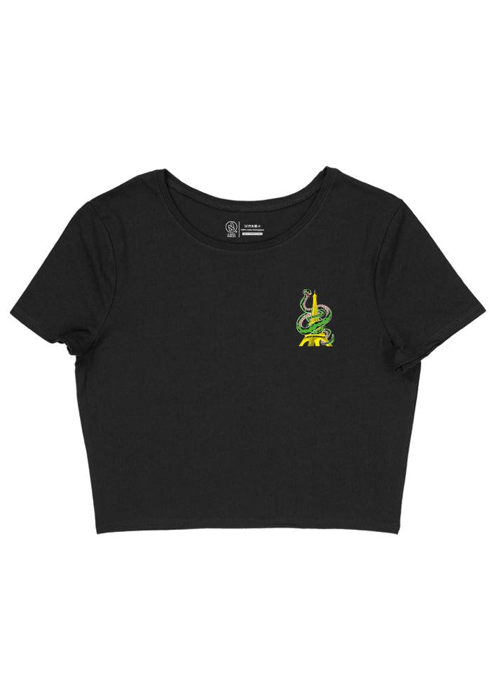 Crop Top Femme Cross Training – Strong Tomorrow Coton Bio